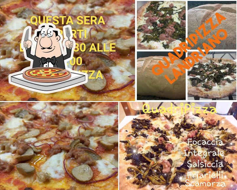 Scegli tra le molte varianti di pizza