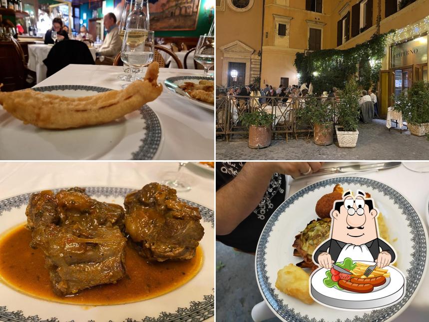 Platti al Ristorante Piperno