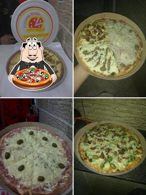 Consiga pizza no Pizzaria União