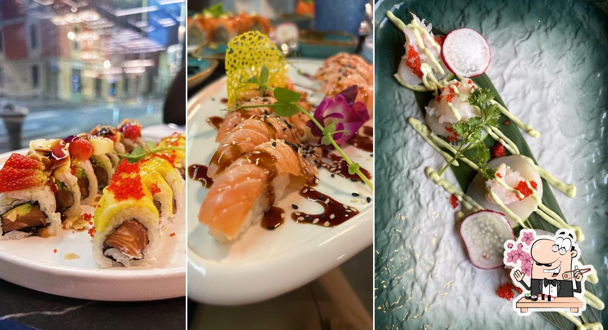 В "Atelier Sushi" предлагают суши и роллы