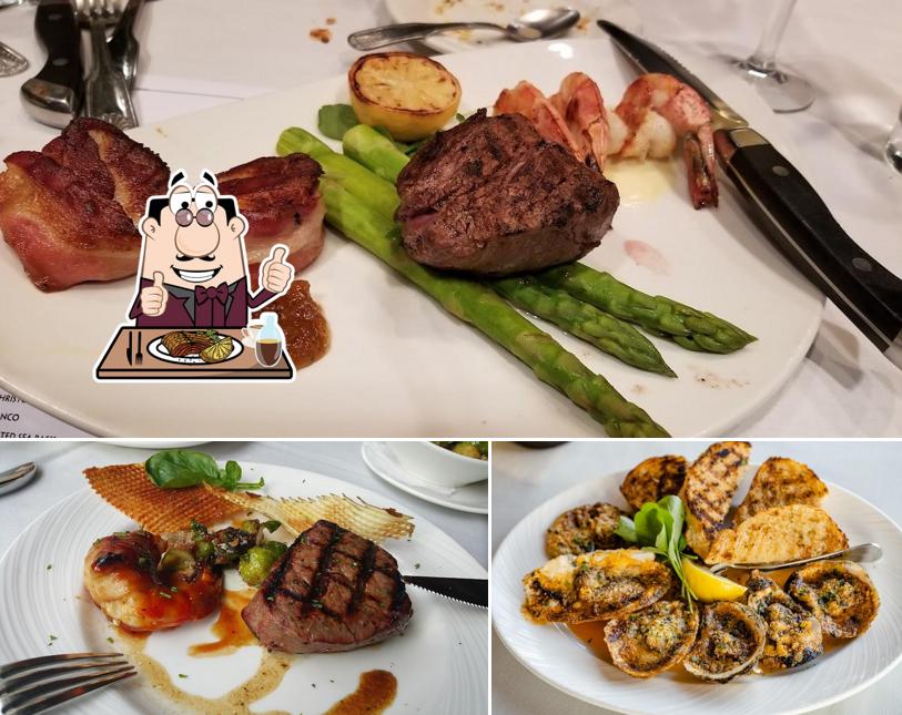 Pick meat dishes at Eddie Merlot's