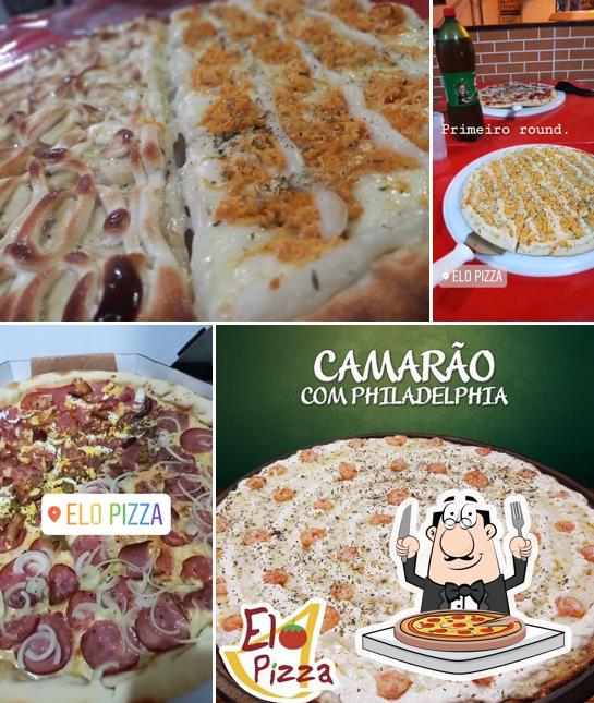 Peça diversos tipos de pizza