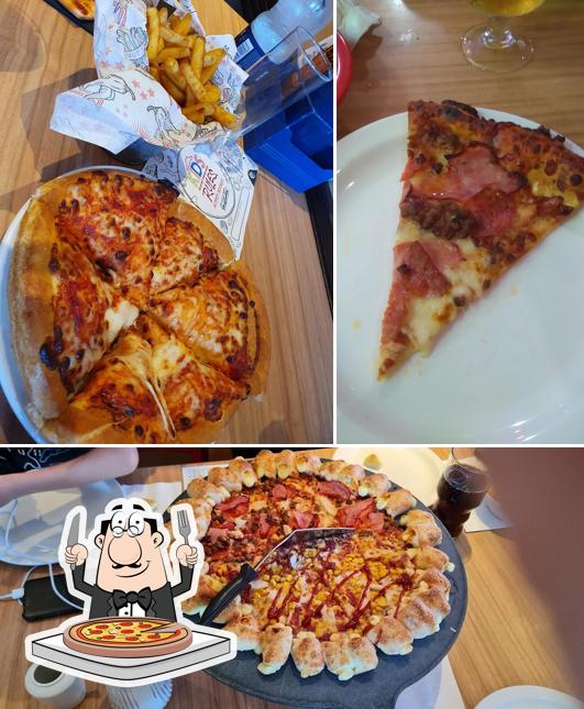 Try out pizza at Pizza Hut Restaurants