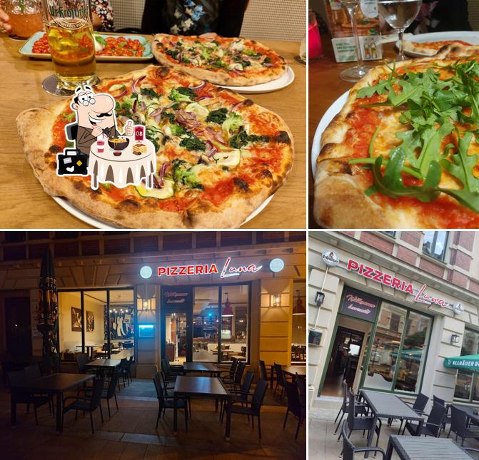 Estas son las fotografías donde puedes ver comida y interior en Pizzeria Luna