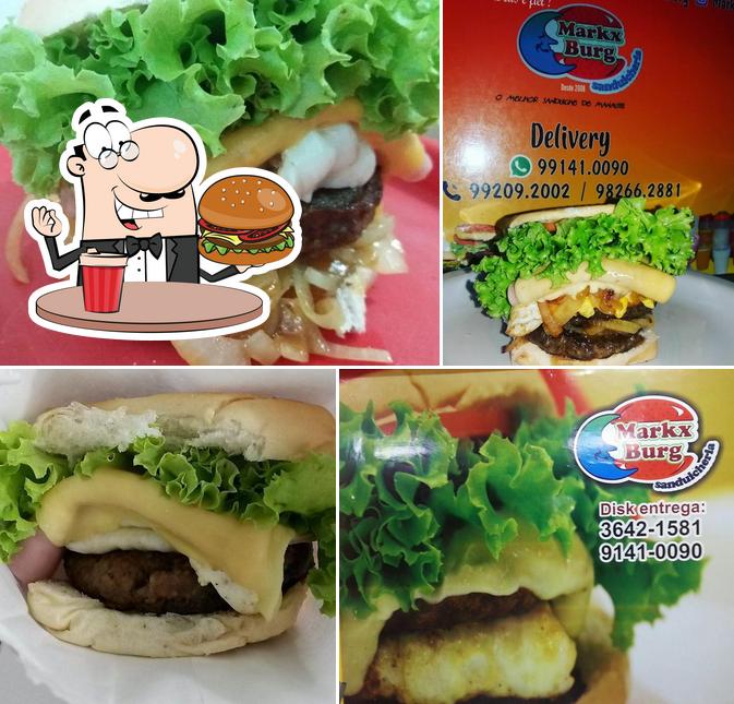 Experimente um hambúrguer no Markx Burger