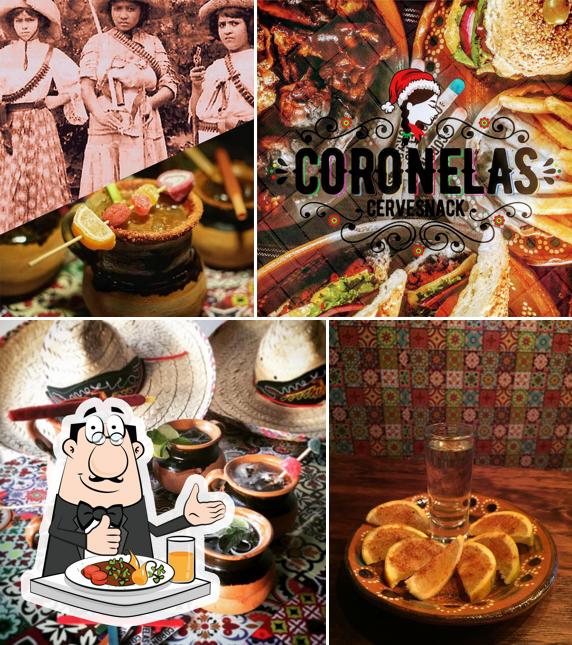 Food at CORONELAS Cervesnack
