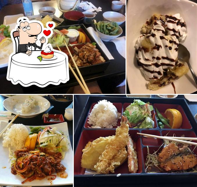 Hanabi Sushi serves a range of sweet dishes