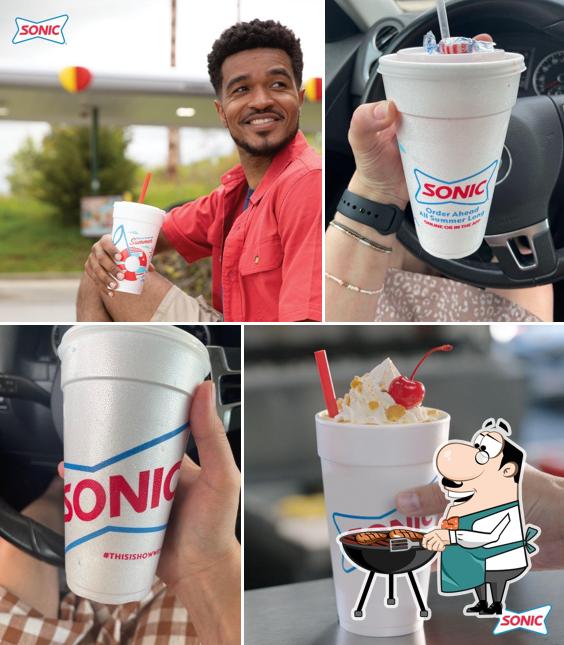 Изображение фастфуда "Sonic Drive-In"