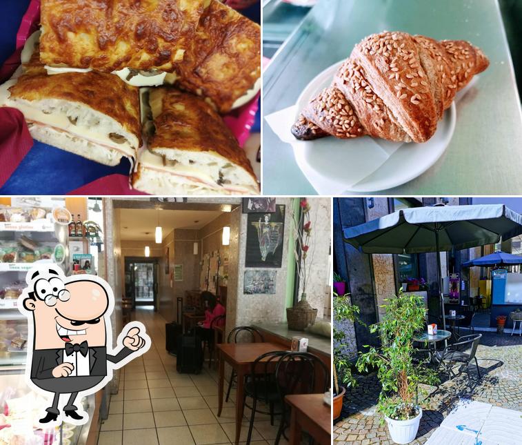 Guarda la foto che raffigura la interni e cibo di Bar Stazione