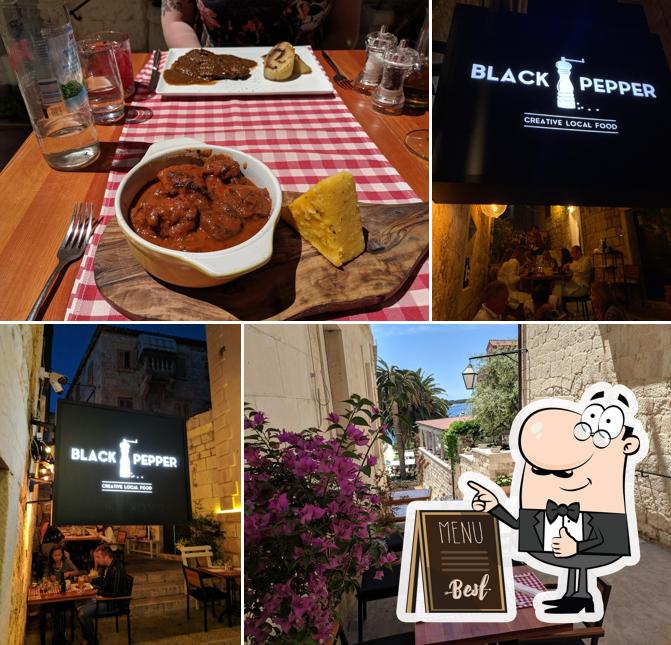 Black Pepper restaurant, Hvar Restaurant menu and reviews