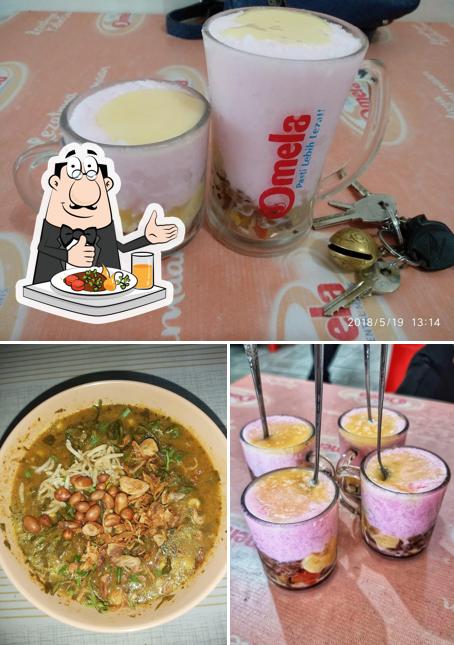 Las imágenes de comida y bebida en Es Nona Sari Buah