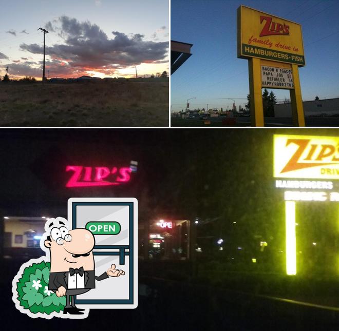 Check out how Zip's Drive-in - Airway Heights looks outside