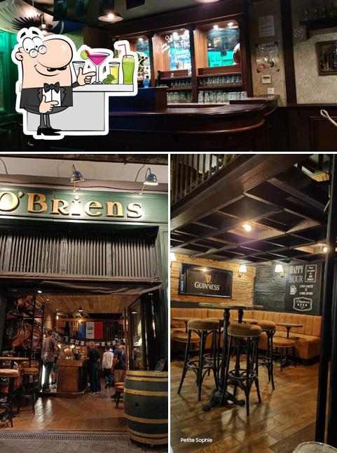 O’Briens Irish Pub (Capitole) se distingue por su barra de bar y interior