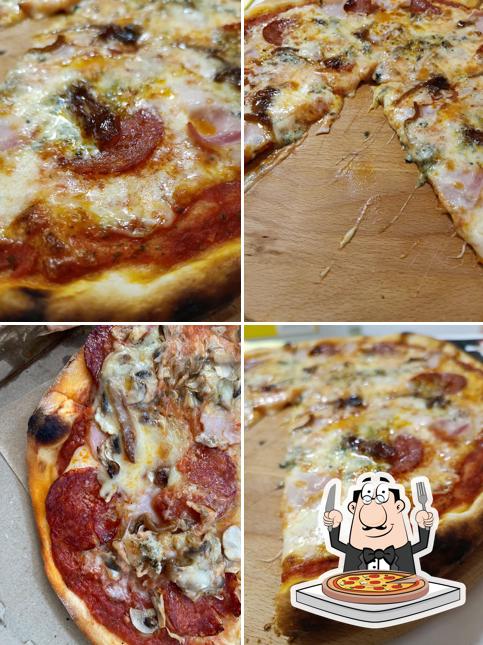 Kostet eine Pizza bei Lucky`s pizza & food bar