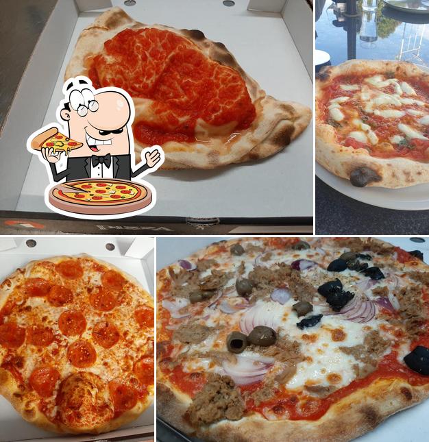 Elige una pizza en Sapori di Napoli