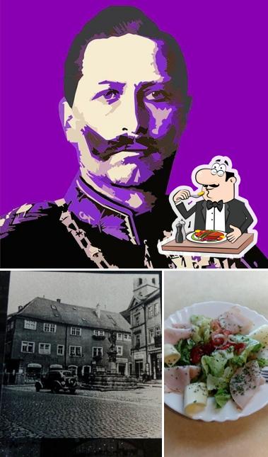Еда в "Deutscher Kaiser"