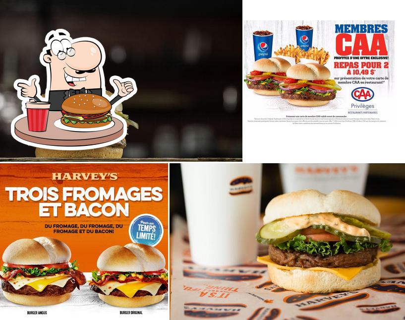 Les hamburgers de Harvey's will satisferont une grande variété de goûts