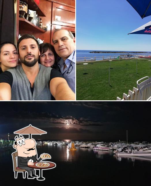 La photo de la extérieur et comptoir de bar de La Gattammare Ristorante Pizzeria Bar Santa Marinella’s