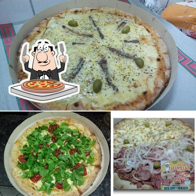 Consiga pizza no Pizzaria Tarantella