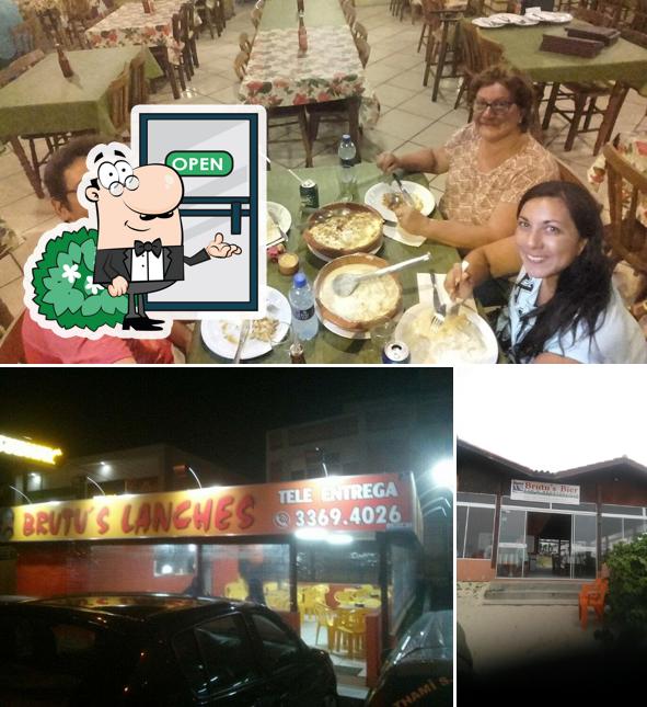 O exterior do Brutu's Lanches