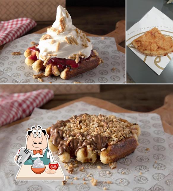 The Waffle King - (Jundiaí) oferece uma gama de sobremesas