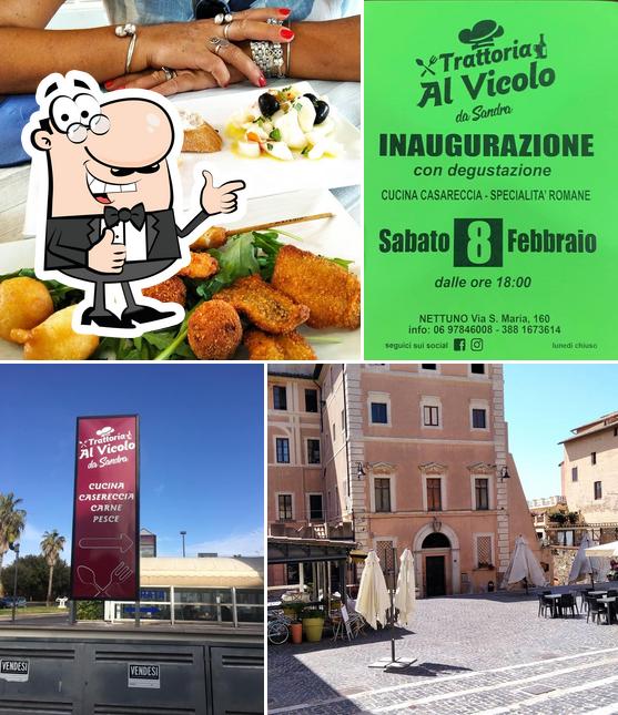 Ecco una foto di Trattoria al vicolo da Sandra