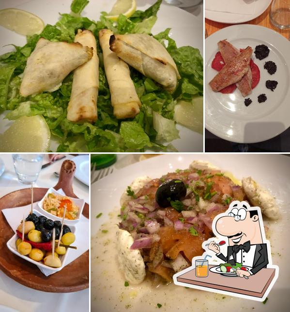 Блюда в "Blanco Riad, Hôtel & Restaurant"