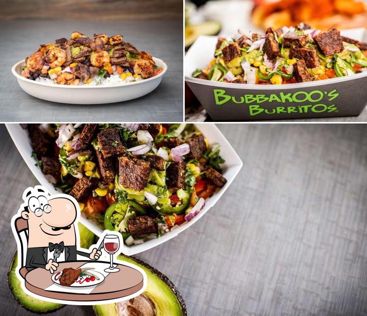 Попробуйте блюда из мяса в "Bubbakoo's Burritos"