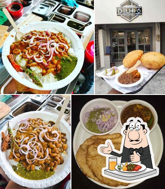 Food at Delhi 6 "Best Chole Bhature in Agra"