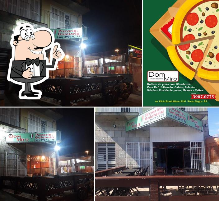 Look at the picture of Dom Miro Pizzaria