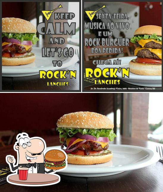 Consiga um hambúrguer no Don Rock Gourmet