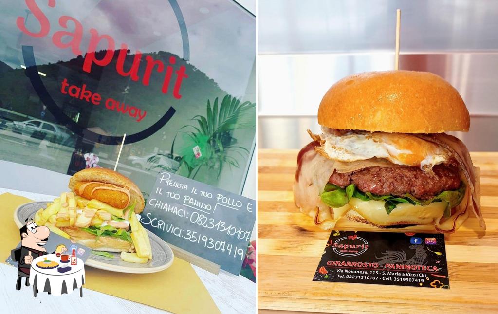 Gli hamburger di Sapurit - Girarrosto Paninoteca potranno soddisfare i gusti di molti