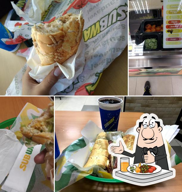 Comida em Subway