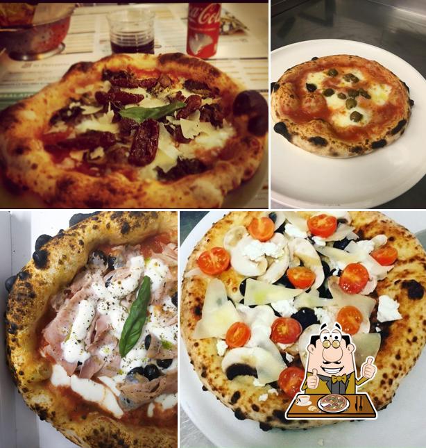 Probiert eine Pizza bei Ristorante Hamburgeria Pizzeria La Piazzetta