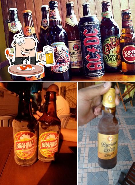 Bar Virtude serve uma variedade de cervejas