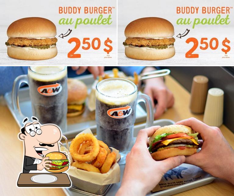 Les hamburgers de A&W Canada will conviendront une grande variété de goûts