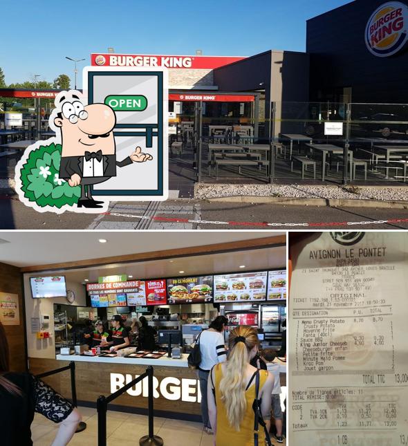 Jetez un coup d’œil à quoi ressemble Burger King à l'extérieur