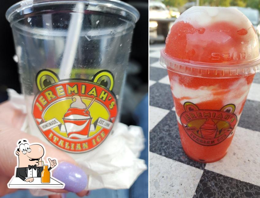 Попробуйте разнообразные напитки, представленные в "Jeremiah's Italian Ice"