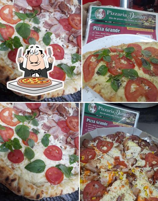 Experimente diferentes variedades de pizza