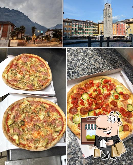 La foto della esterno e cibo di Go Pizza - Riva del Garda