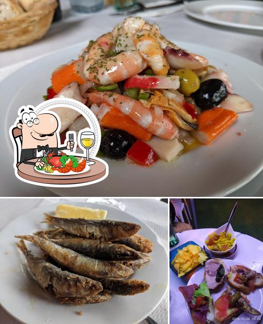 Закажите блюда с морепродуктами в "Restaurante O Chicote"