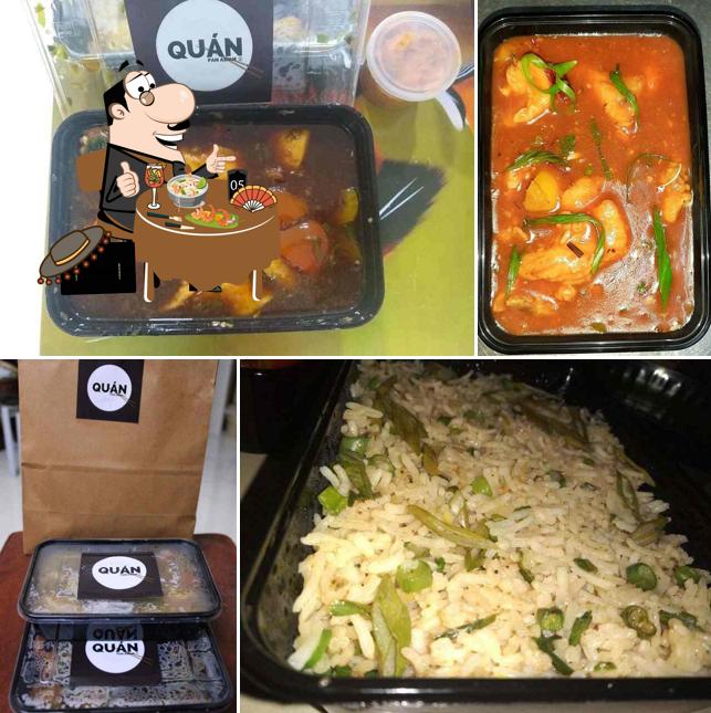 Meals at Quan-Pan Asian
