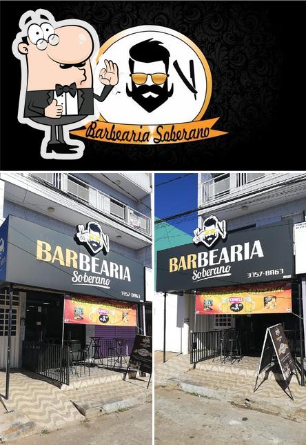 Look at the photo of Barbearia Soberano