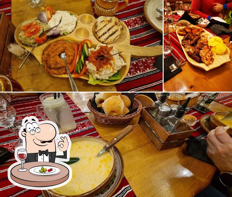 Las fotografías de comida y comedor en Crama Rina Restaurant Tradițional Sinaia