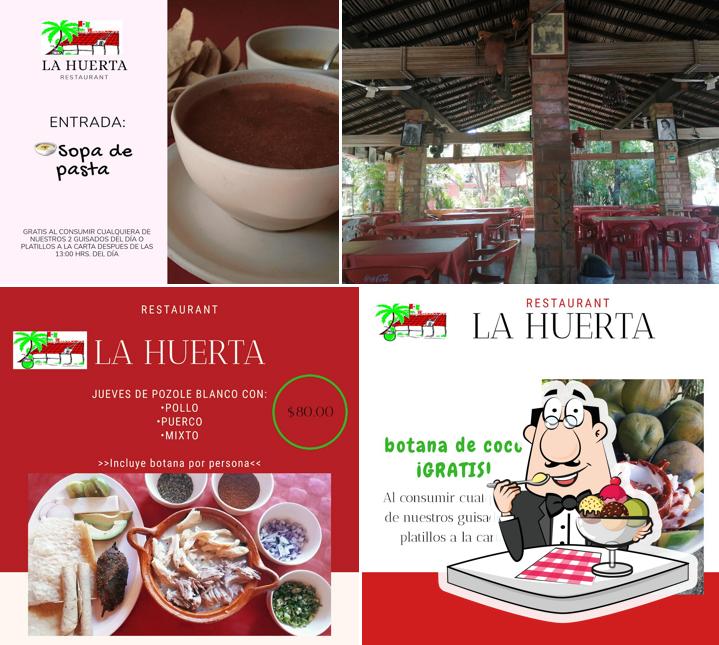Restaurant La Huerta provides a selection of sweet dishes
