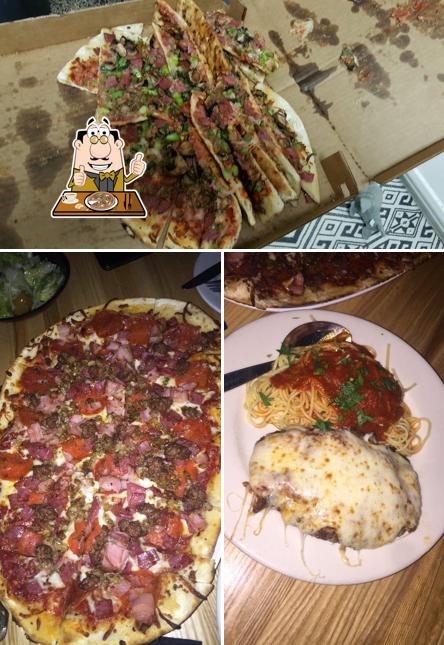 Pick pizza at Campisi's Restaurants Frisco