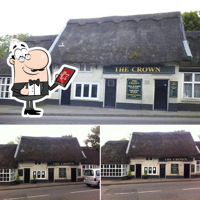The exterior of The Crown