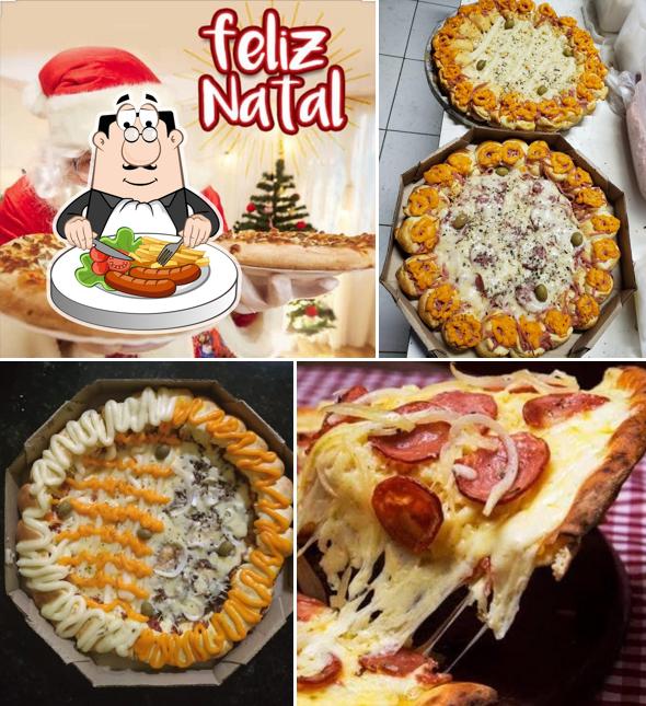 Comida em La casa da pizza