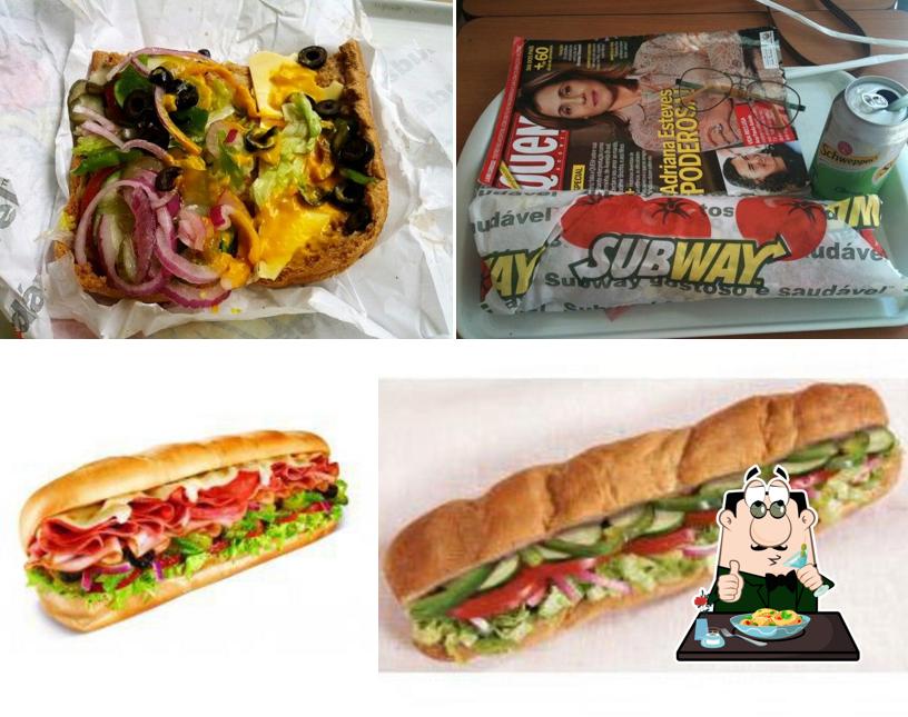 Comida em Subway