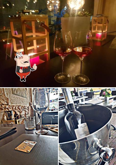 Il est fort sympathique de déguster un verre de vin à Grieks Restaurant Nieuw Olympia